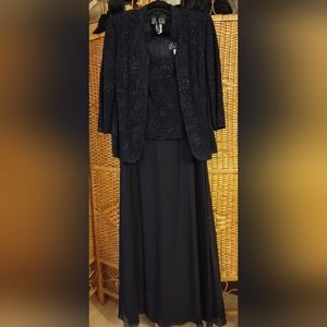 Alex Evenings gown and jacket size 18